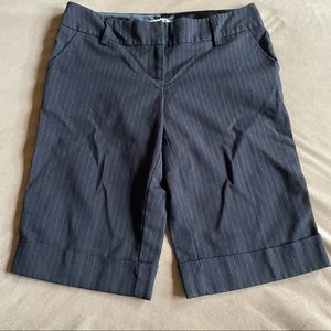 XX3 Pinestriped Bermuda Shorts - Size Small
